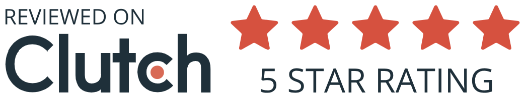 Reviewed on Clutch — 5-star rating
